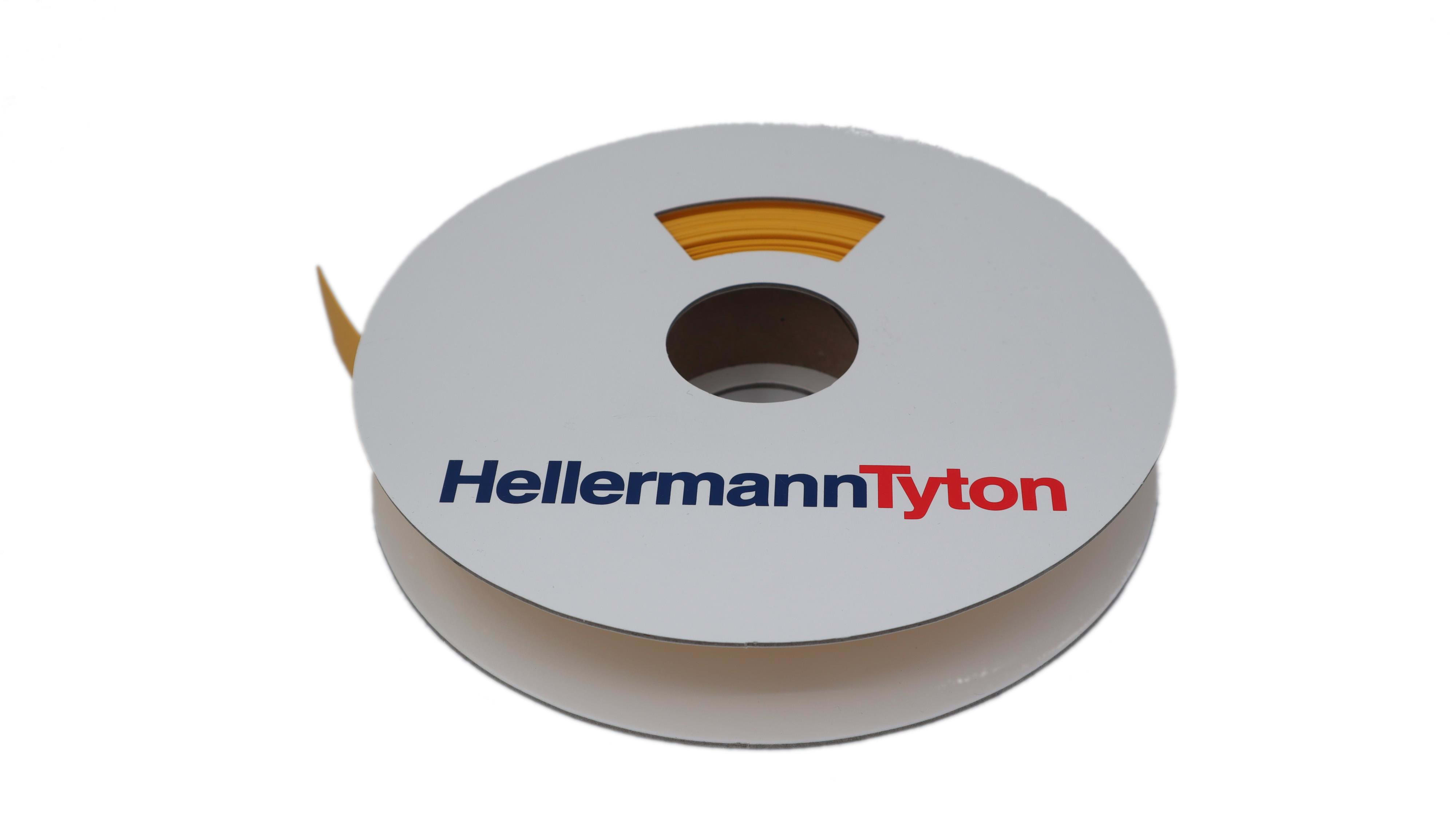 HellermanTyton - Ledermerke TCGT 9/3mm gul