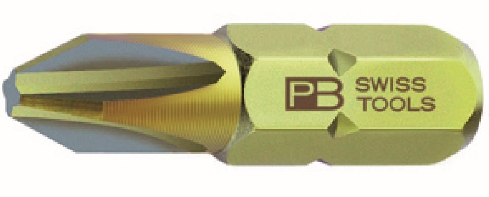 PB SWISS TOOLS - 1/4" bits PH2 - 25mm 3pk.