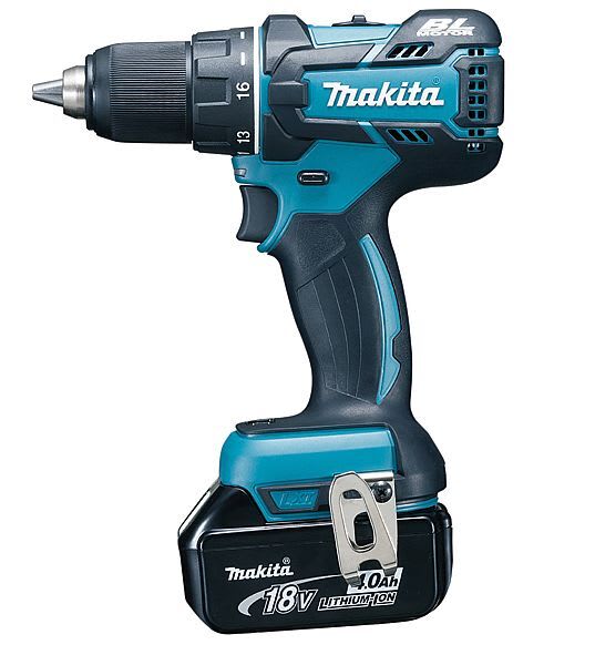 Makita - Borskrutrekkersett Børsteløs 18V 4Ah 2batt/lad DDF480RMJ M