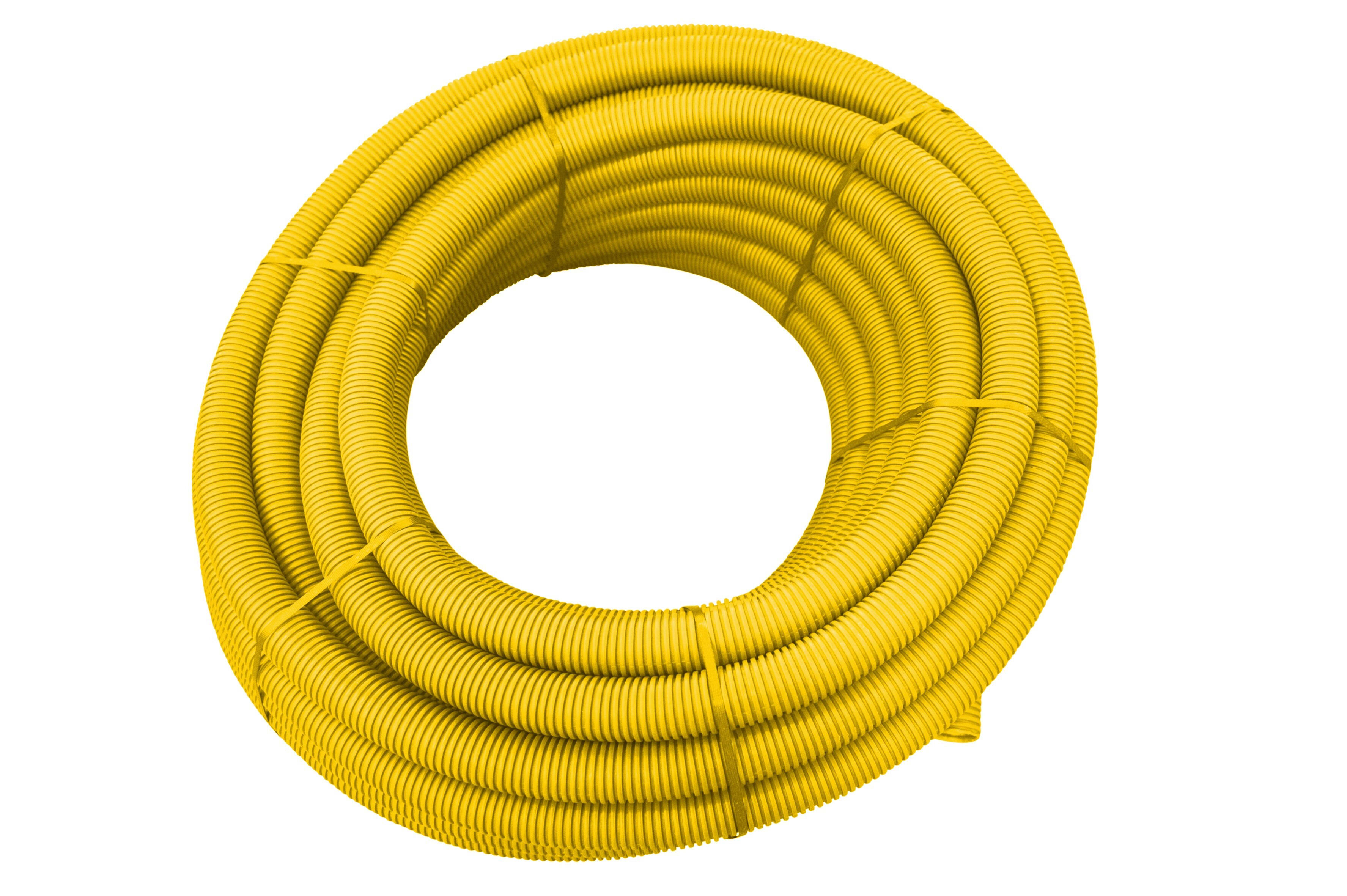 Norsk Wavin - DVR 50mm gul à 50m