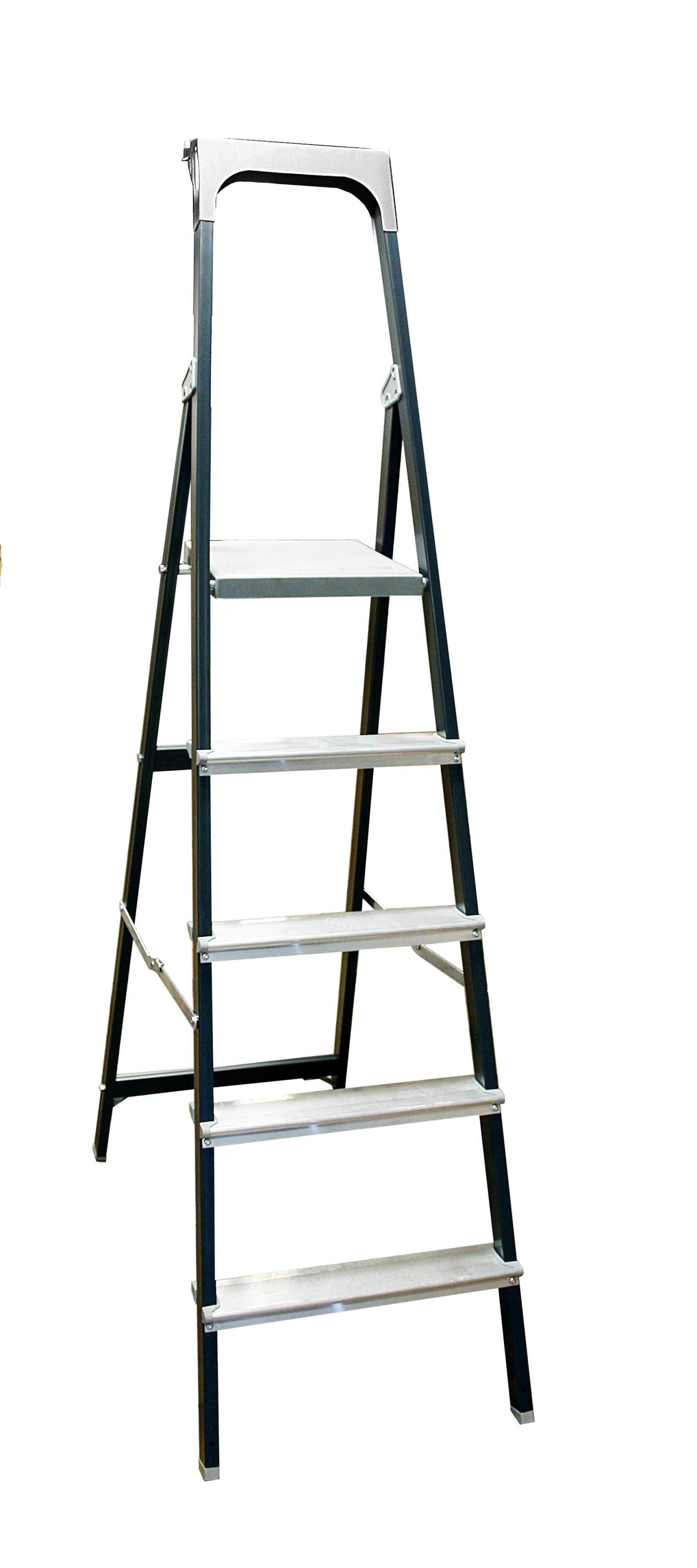 Skeppshult Stegen - Trappestige Pro 5 trins m/topphylle, gardintrapp