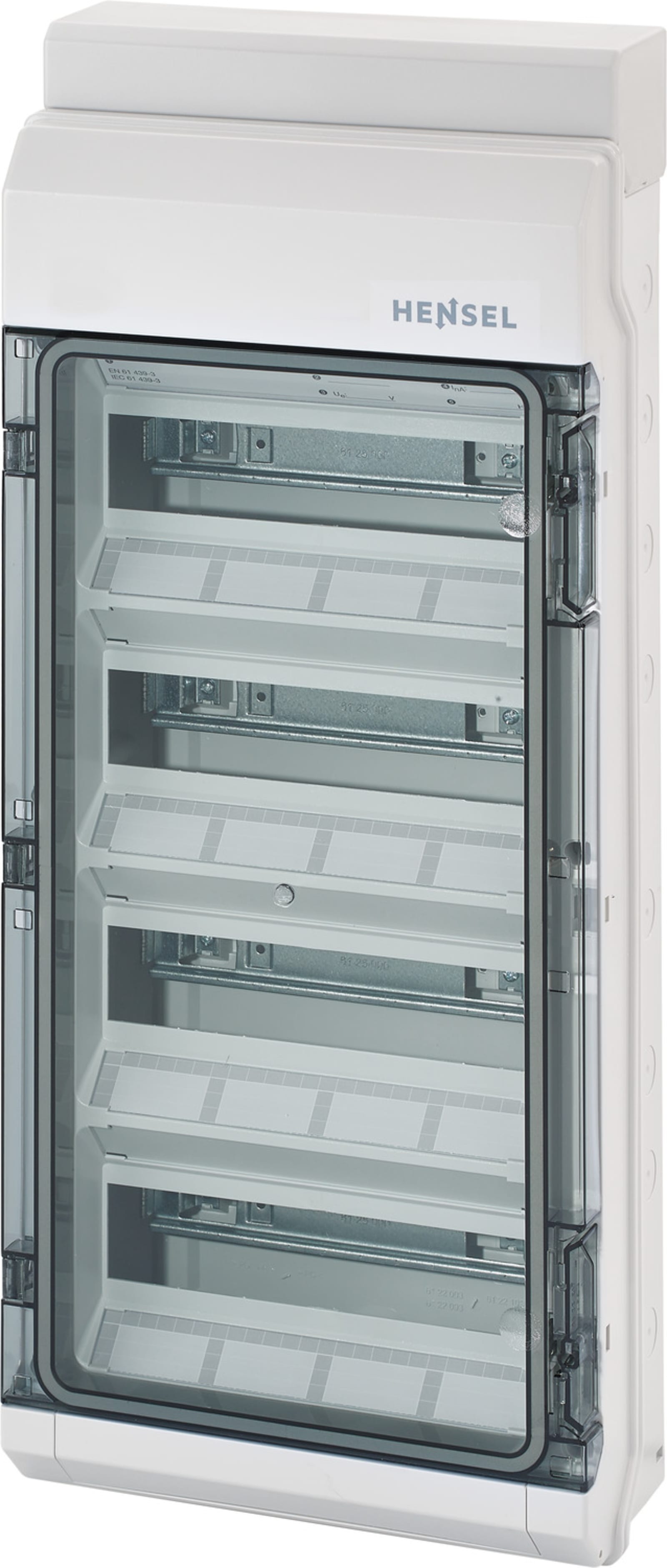 Hensel - SIKR.SKAP KV 9448, 48 MOD. 4 REKKER, 708X295X129MM