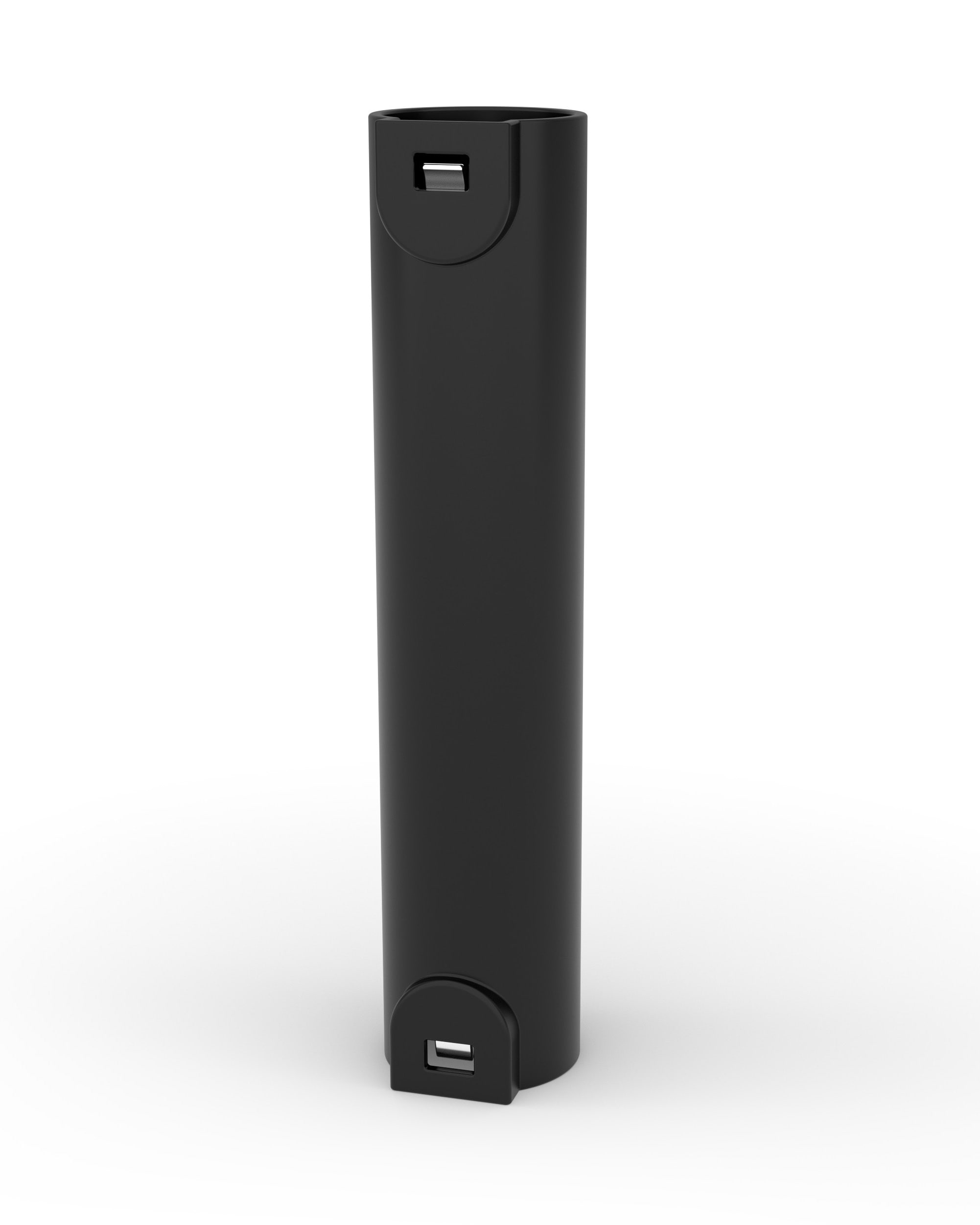 PM Flex - Skjøtemuffe 25mm sort UV med lås LSZH