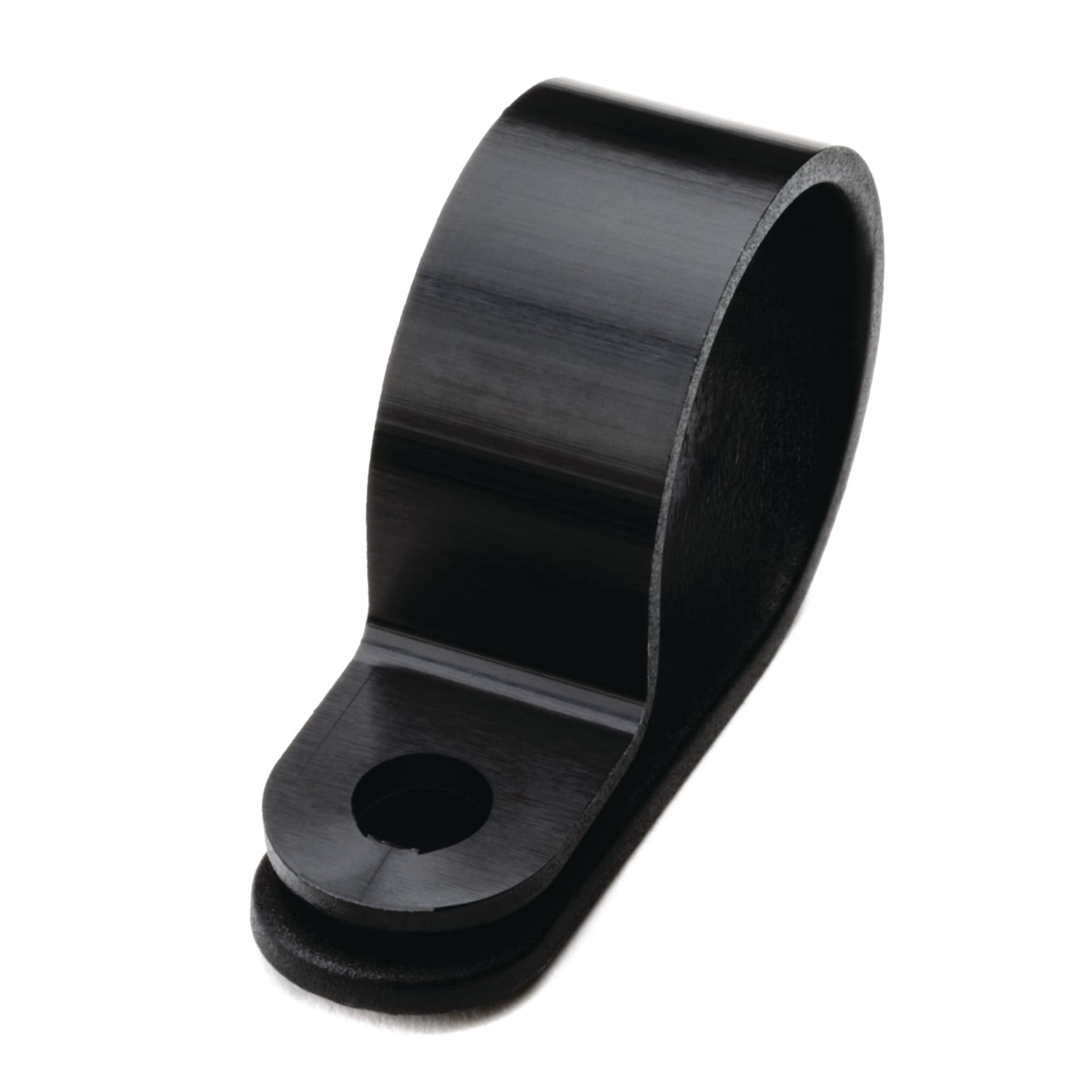 HellermanTyton - P-clips sort, Kabel-Ø = 14mm