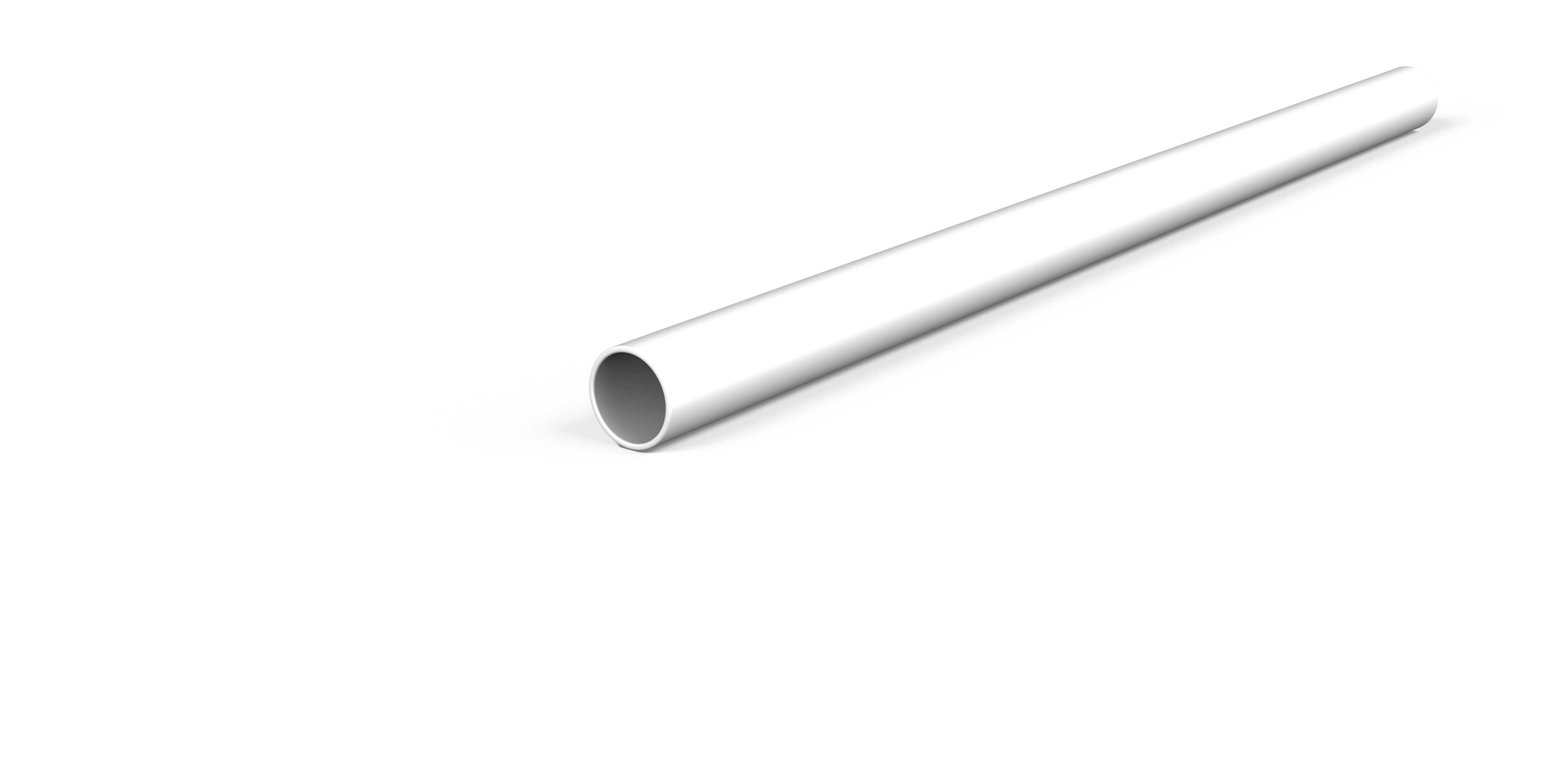 PM Flex - Stive rør PP 32 mm 320N Hvit / 3m