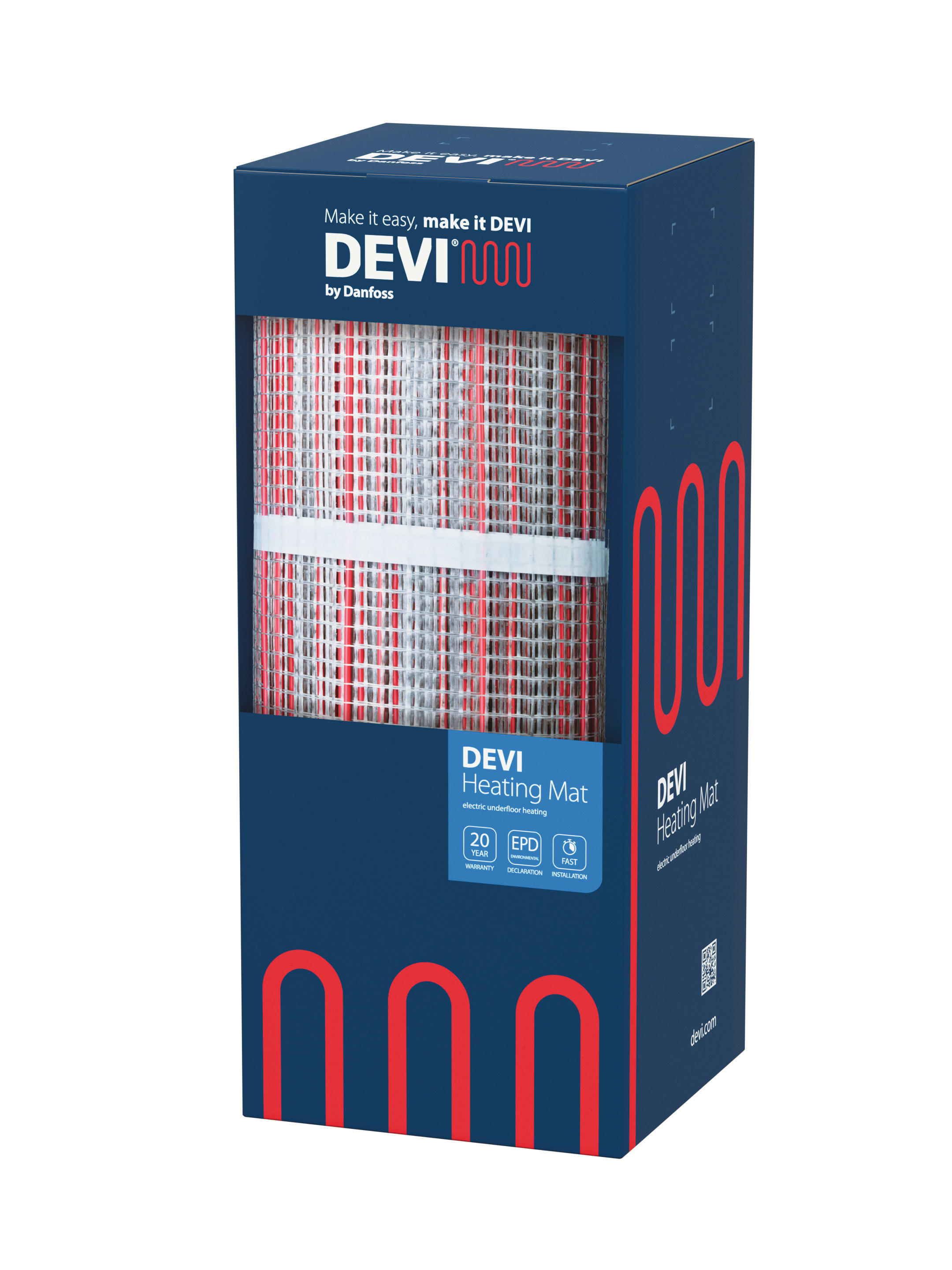 DEVI - DEVImat 150 1800 W 0,5x24,0M 12,0m² (innendørs)