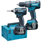 Makita - Combokit 18V 4,0Ah slagbormaskin slagskrutrekker DLR2003MJ M