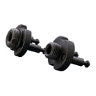Haupa - Hullsagadapter for 2 hullsager Ø 32-210mm Re-load