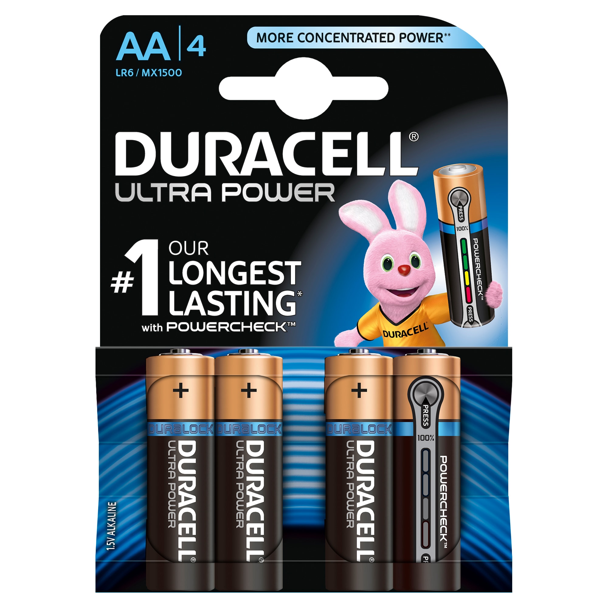 Duracell - Duracell batteri OPTIMUM LR6 AA - 4pk
