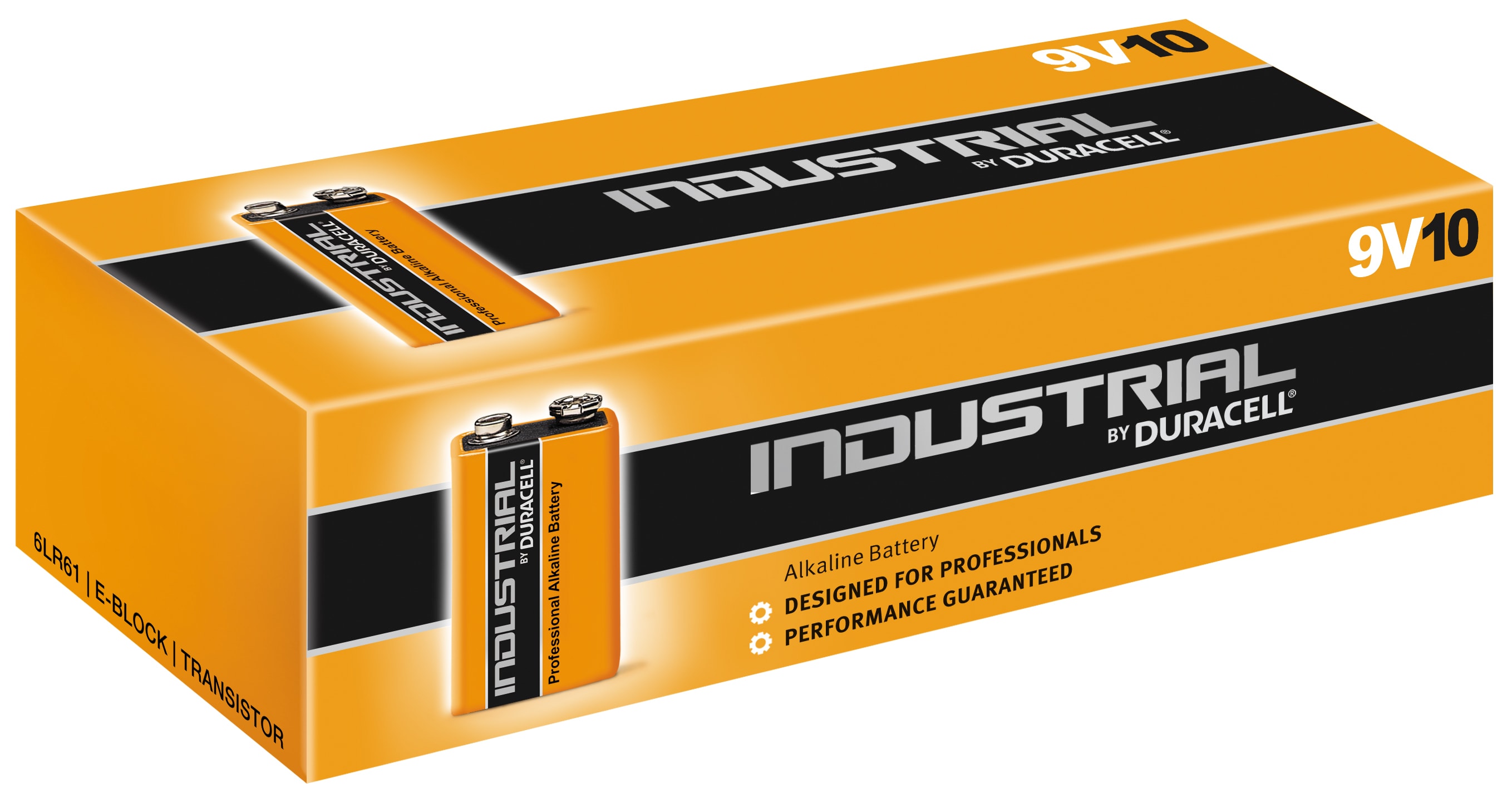 Duracell - Duracell batterier Industrial 6LR61 9V - 10pk