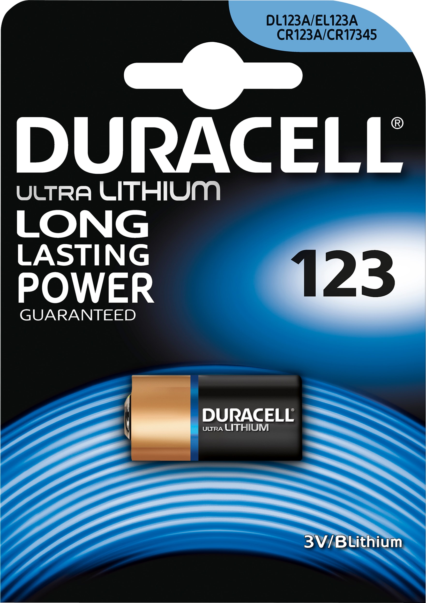 Duracell - Duracell batterier Ultra Photo Li-on CR123A - 1pk