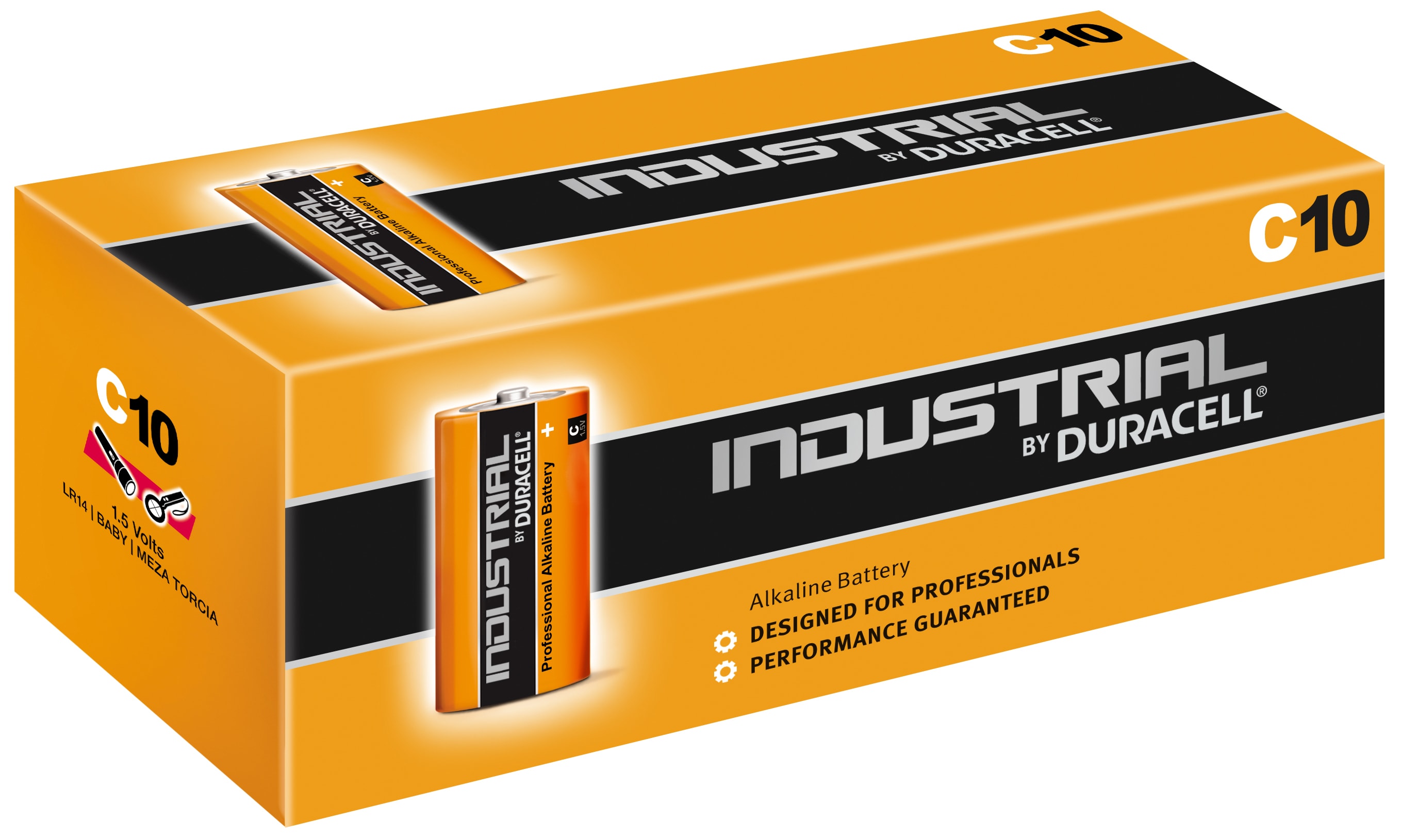 Duracell - Duracell batterier Industrial LR14 C - 10pk