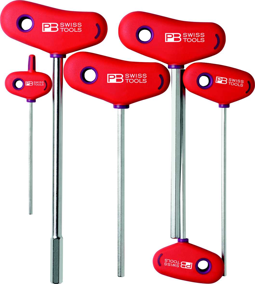 PB SWISS TOOLS - Unbrakosett T-Håndtak 3-10mm