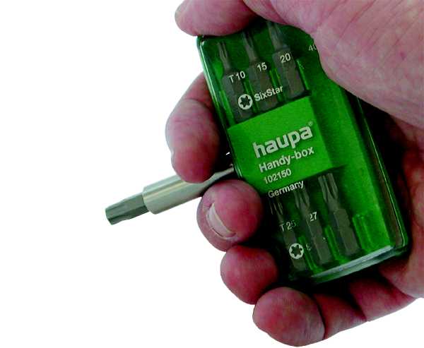 Haupa - Bit box Torx 8 deler