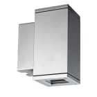 Unilamp - Unilamp Core 5115 Wall Up/Down 3in1 2x6W GU10 IP65 Sølv