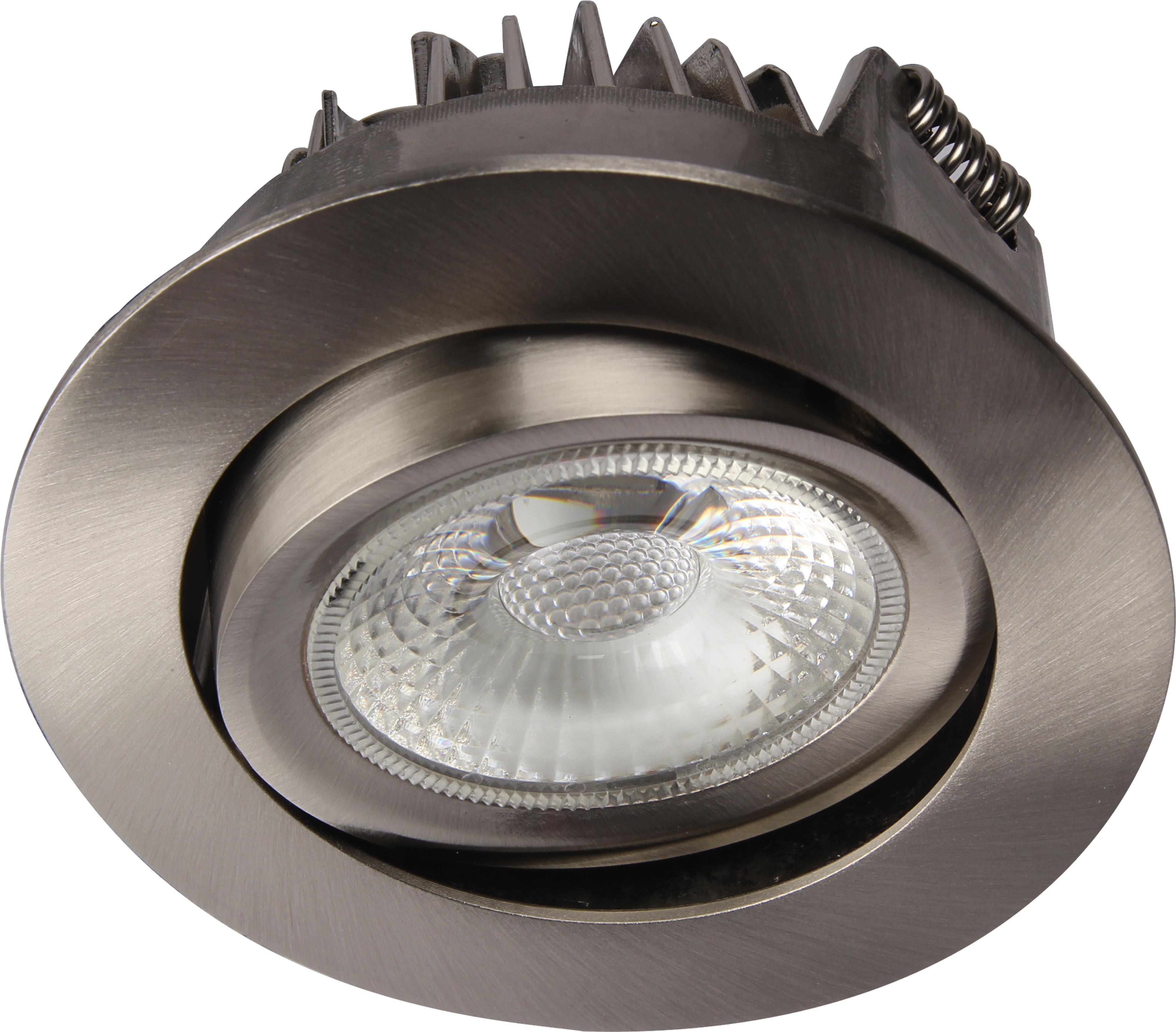 Unilamp - Juno Cob+ LED 10W IP44 Børstet Stål. Inkl. driver.