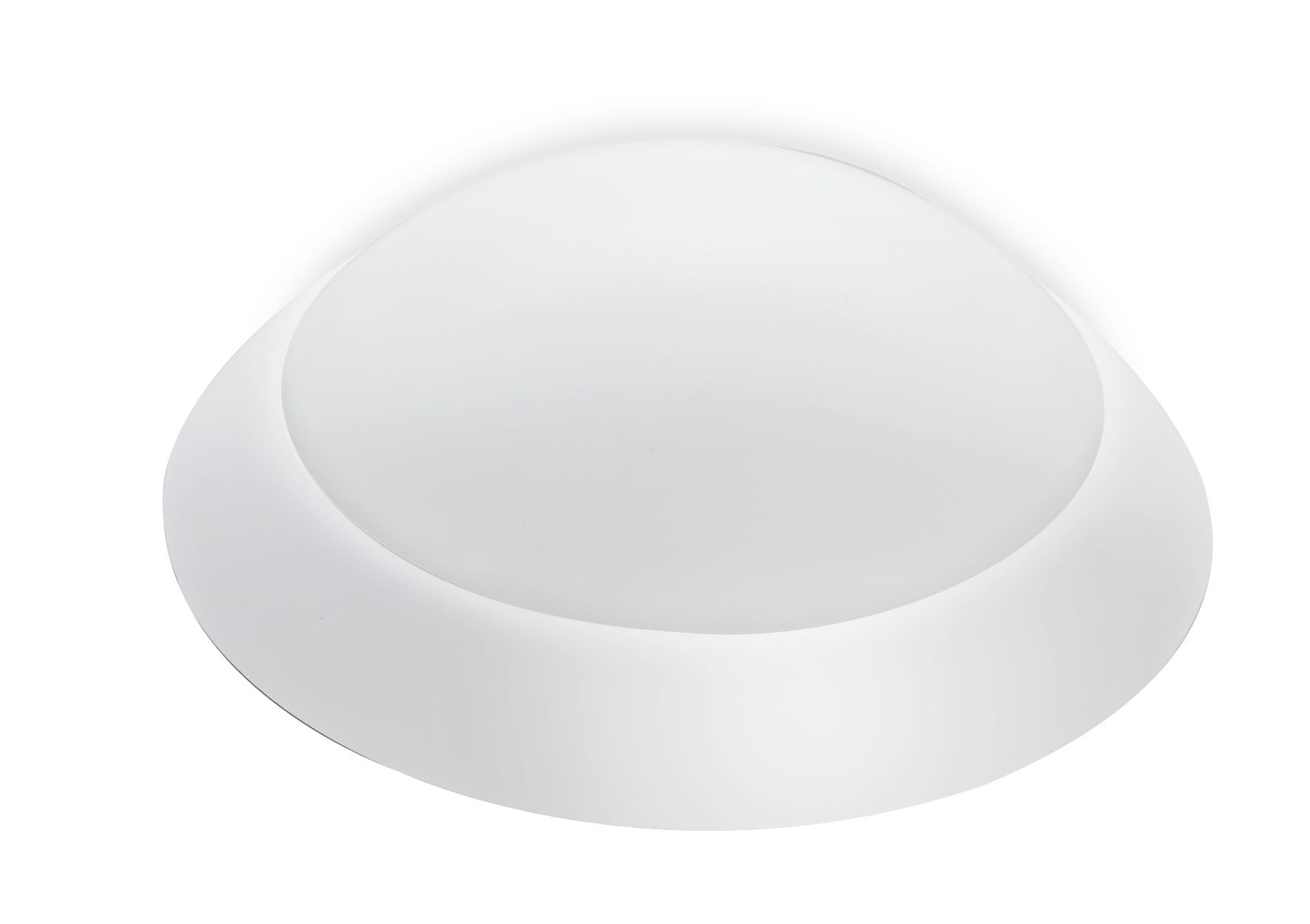 Unilamp - EcoLED 12W IP44  4000K Hvit, Klasse II