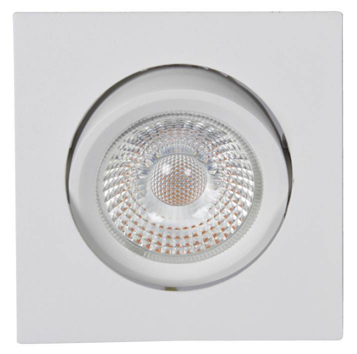 Unilamp - Tilo Cob+ 10W IP44 Matt Hvit LED downlight Ra95