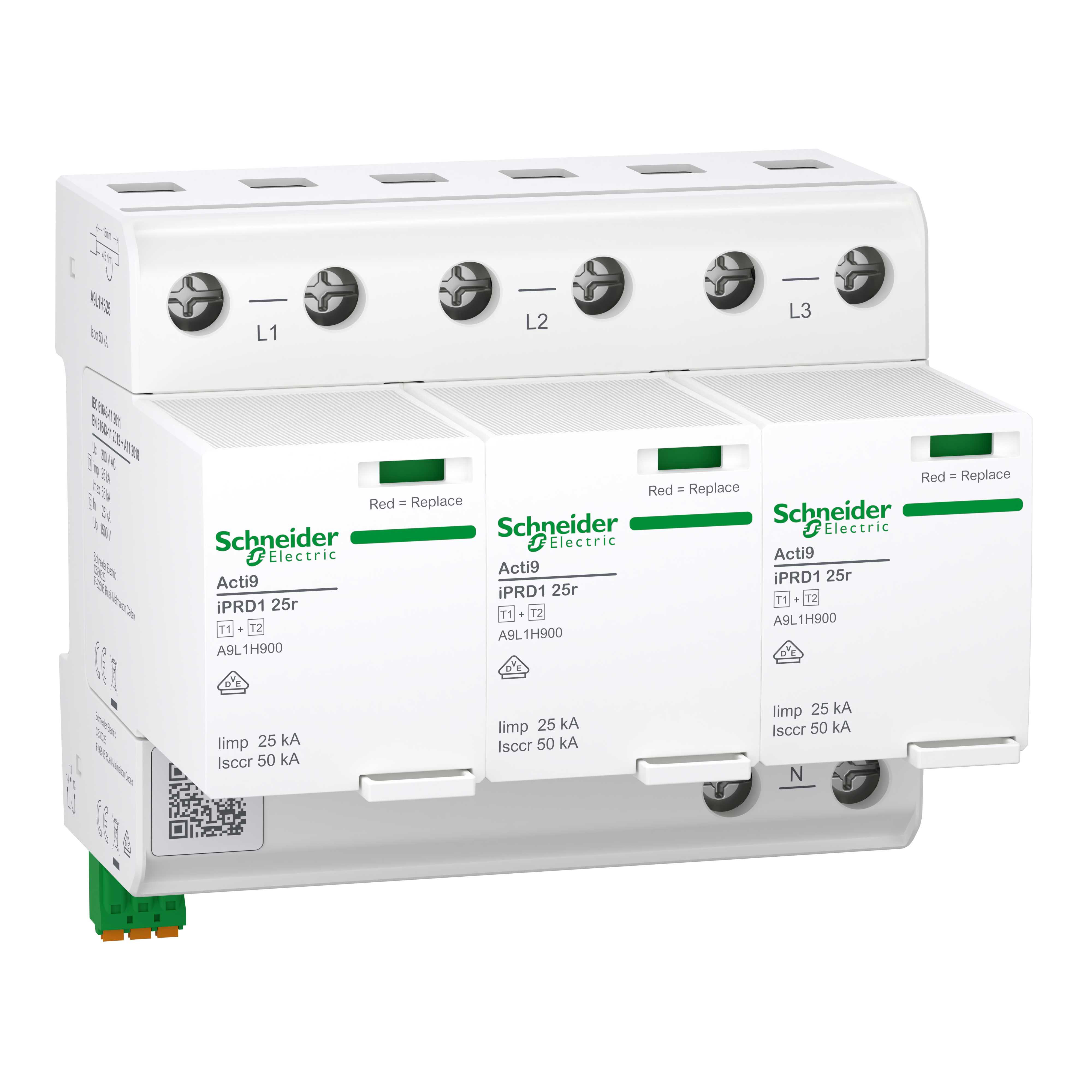 EFA Elektro - Tilkobl.leder fase, 16mm2 Sort