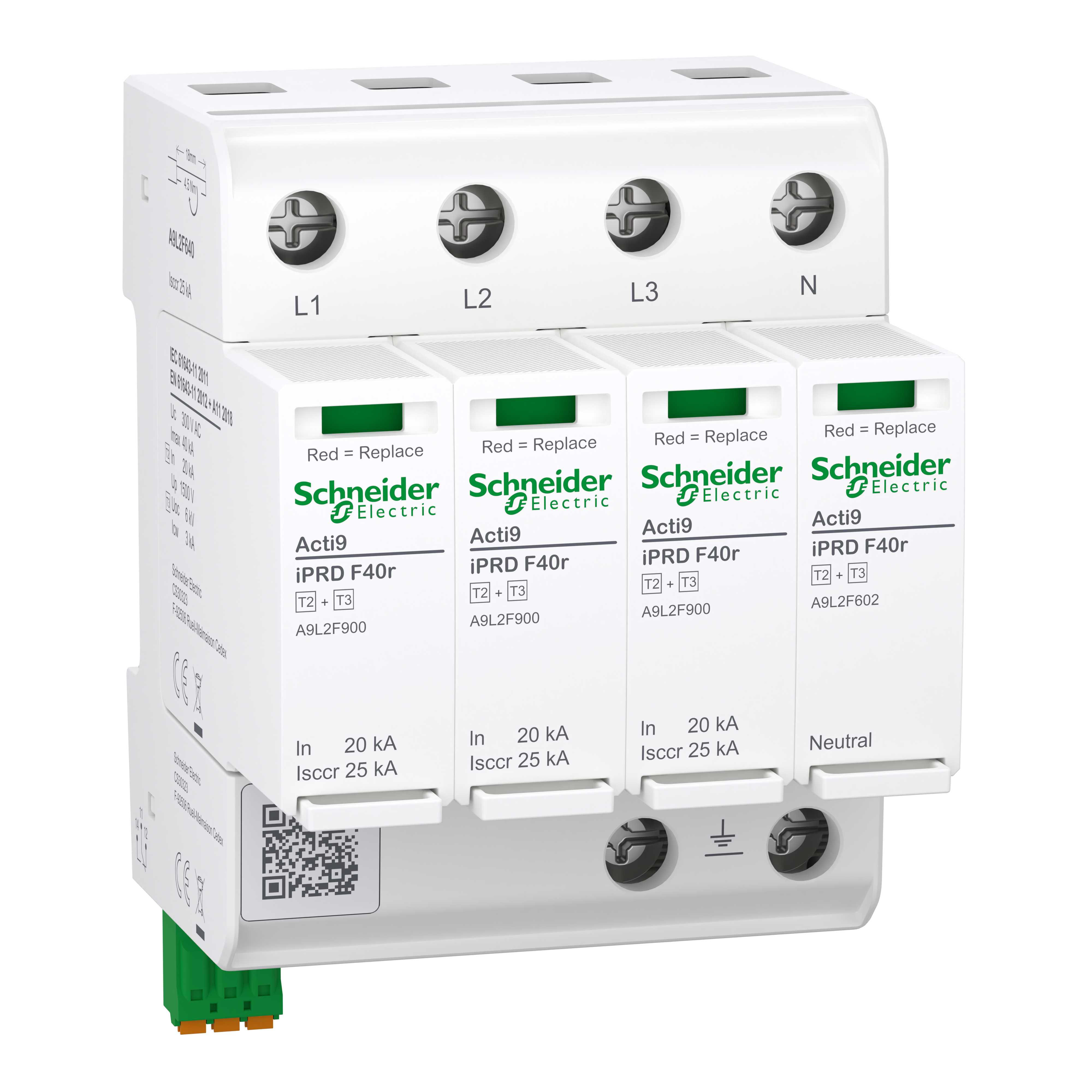 EFA Elektro - Jordadapter 9mm for PE skinne