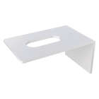 MP Bolagen - Låsebrikke Hvit MP-914V (bærekonsoll/stige)