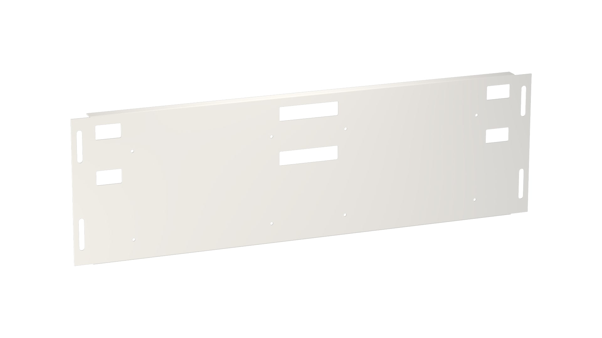 MP Bolagen - Festeplate 19" Hvit MP-871V