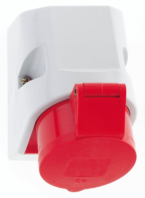 Philip Hauge - Hauge  Stikkontakt 316-11 IP44 QC Gjennomkobling