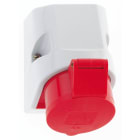 Philip Hauge - Hauge Stikkontakt 316-11 IP44 QC Gjennomkobling