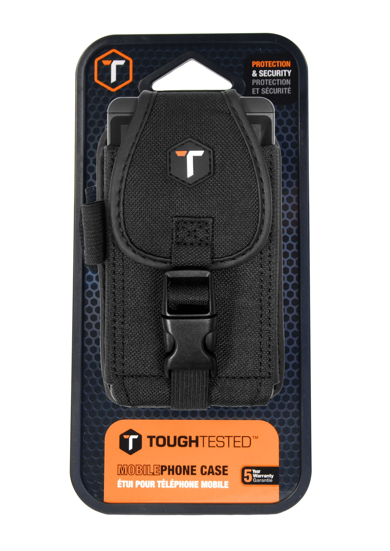 ToughTested - Mobiltaske Heavy, Svart ToughTested