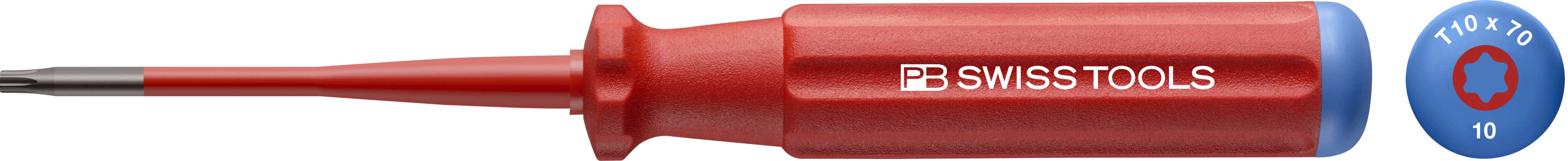 PB SWISS TOOLS - Skrutrekker 1000V Slim TX 10 x 70mm