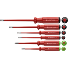 PB SWISS TOOLS - Skrutrekkersett 1000V Slim 6 Flat/PZ