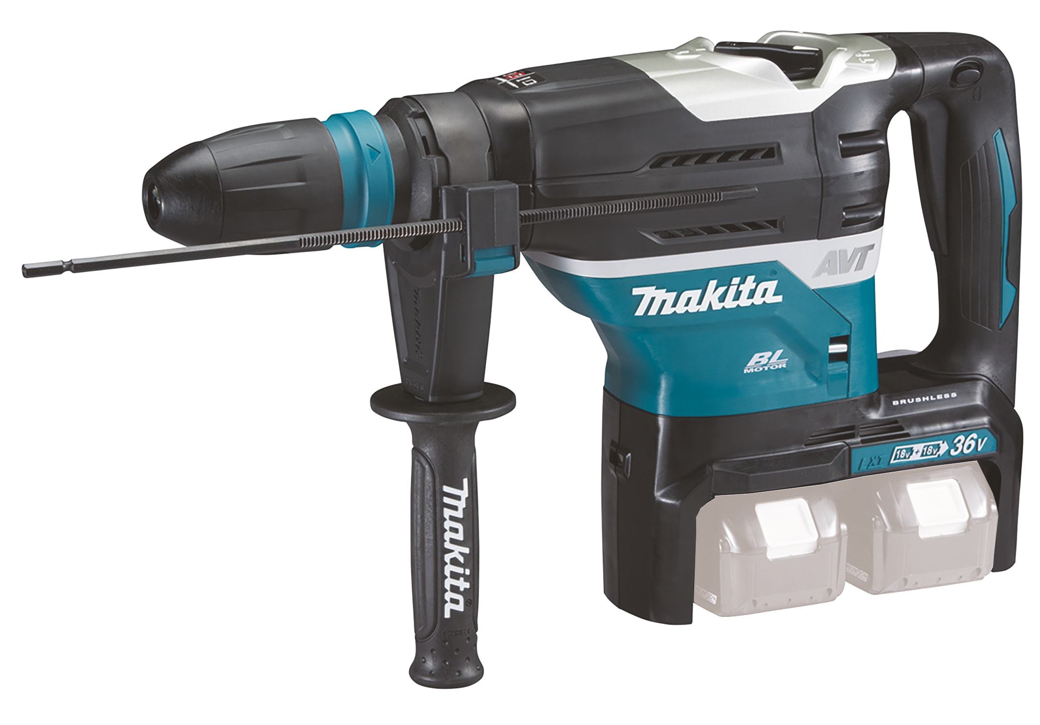 Makita - Borhammer 18V+18V(36V)BL SDS- AVT  40mm