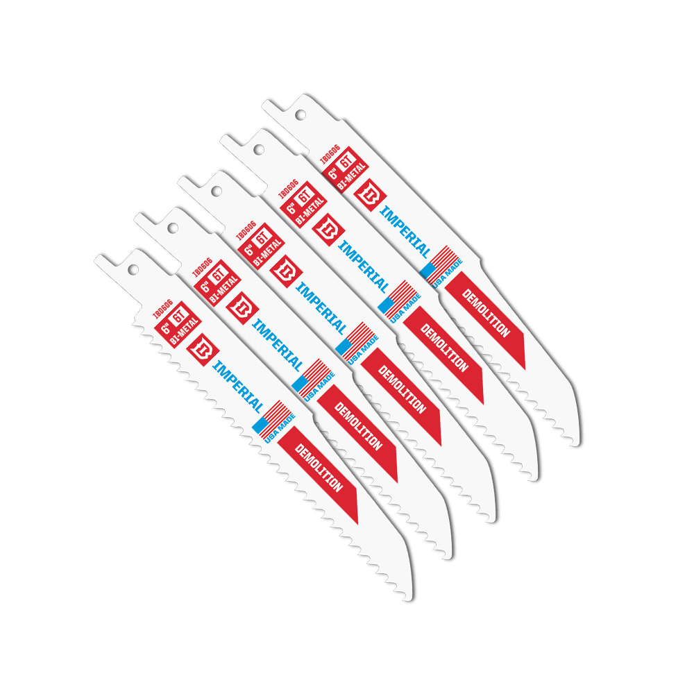 Imperial Blades - 6TPI 15cm DEMOLITION BIM 5pk