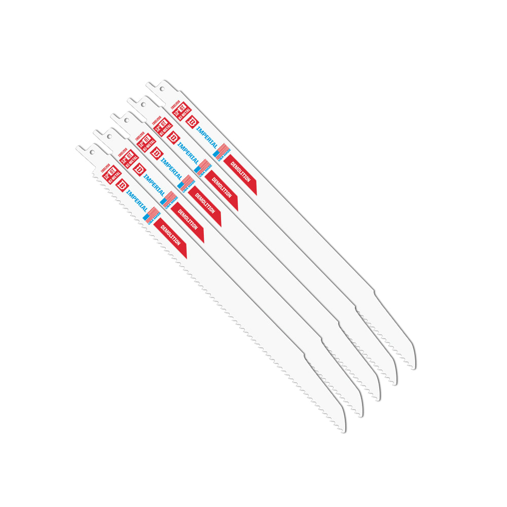 Imperial Blades - 6TPI 30cm DEMOLITION BIM 5pk