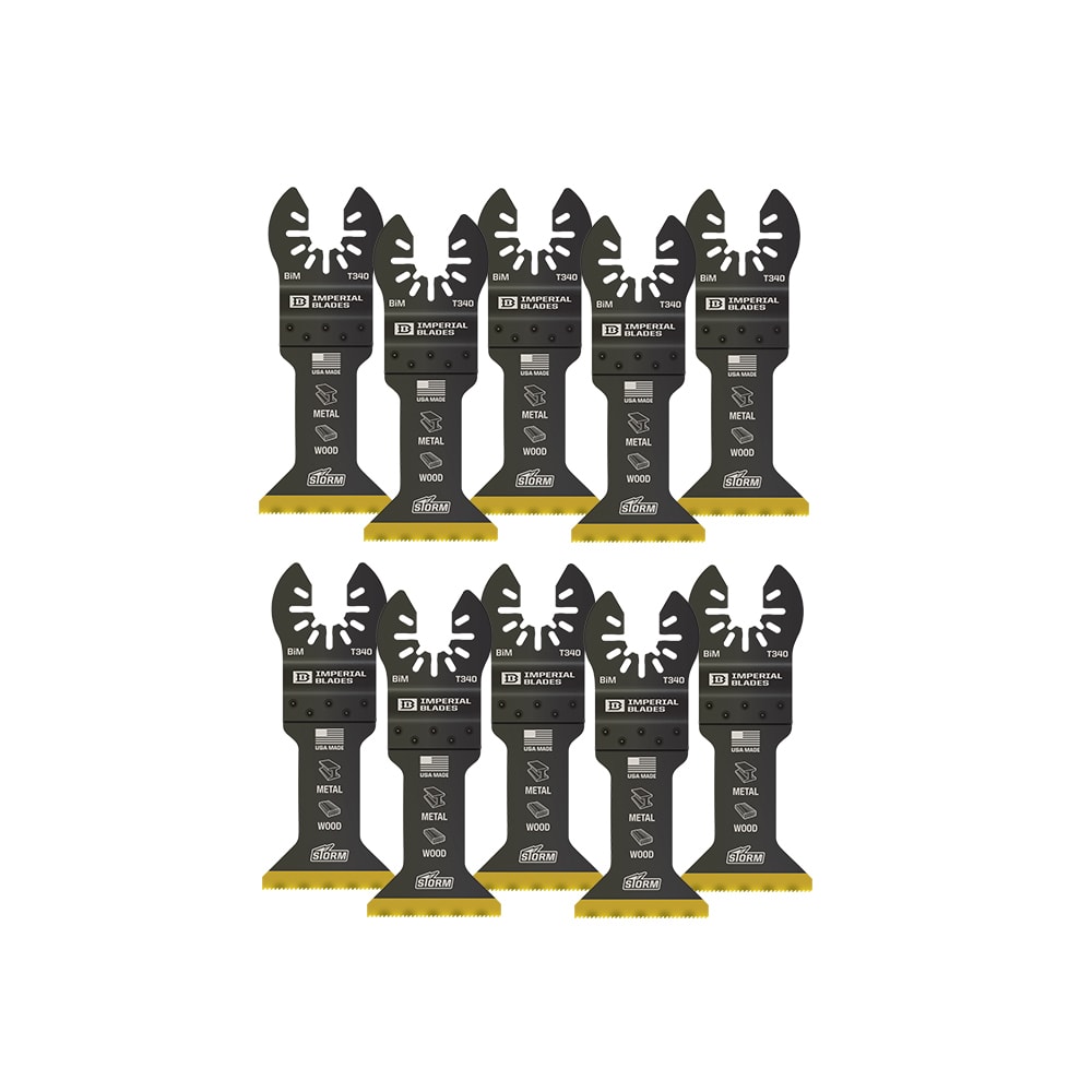 Imperial Blades - Multikutterblad 10pk 44mm Universal 10MMT340 TiN Storm