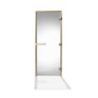 Tyløhelo - Badstudør DGB 7x19 klart glass karm - håndtak. Ytre karm 690