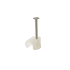 Castor - Plastklips m/spiker C 3-5 N for feste av rund kabel