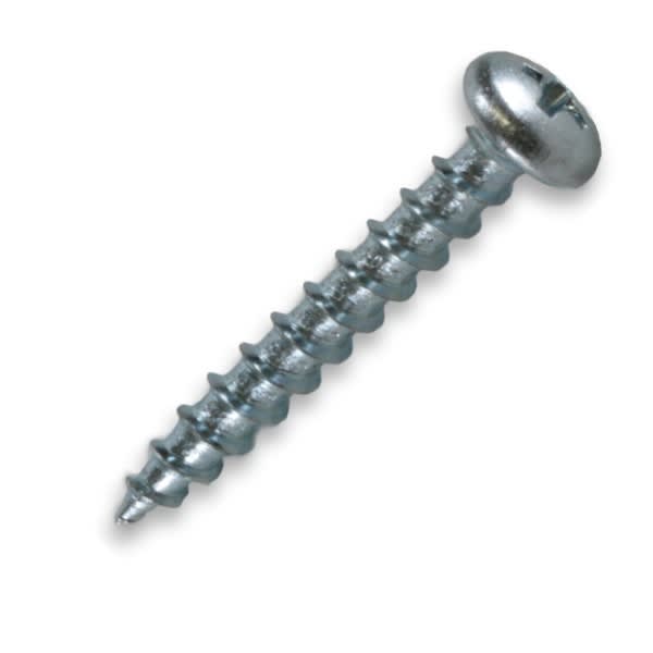 Castor - Skrue Panhode TP 4,2mm x 25mm. Syrefast A4,  treskrue