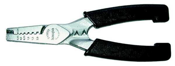 Haupa - Krympetang for endehylser 0,25 - 2,5mm²