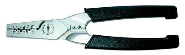 Haupa - Krympetang for endehylser 0,75-16mm²