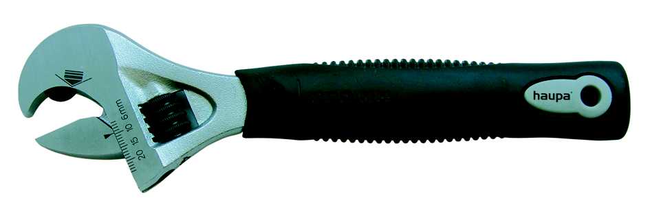 Haupa - Skiftenøkkel med skrallefunksjon 150mm
