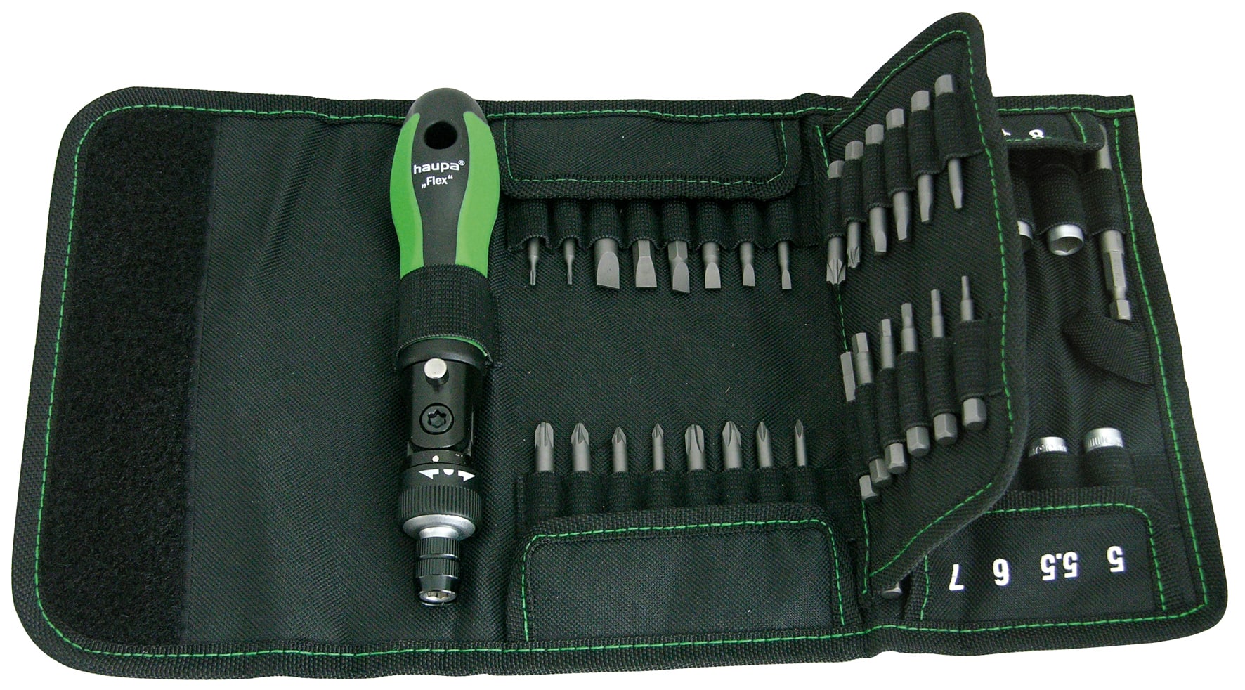 Haupa - Skralle Skrutrekker FLEX BAG