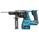 Makita - BORHAMMER 18V BØRSTELØS Borhammer 18V SDS+ og norm. c