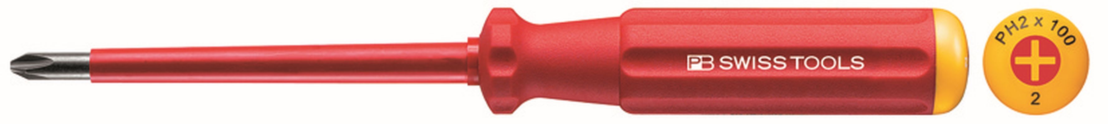 PB SWISS TOOLS - Skrutrekker 1000V PH0 x 60mm