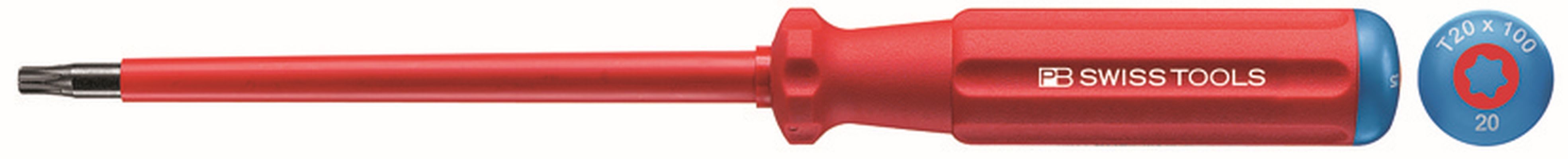 PB SWISS TOOLS - Skrutrekker 1000V TX20 x 100mm