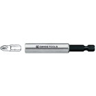 PB SWISS TOOLS - 1/4" bitsholder m/magnet 75mm