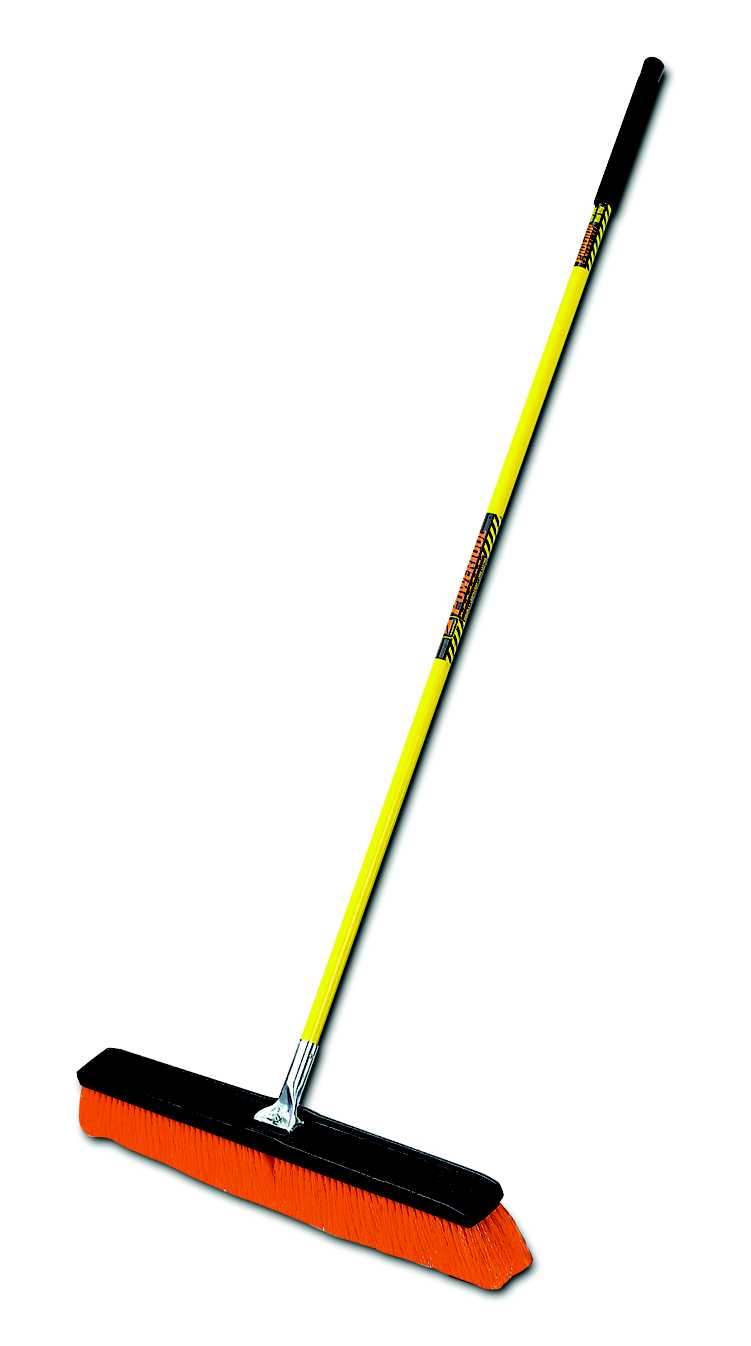 Structron - Piassavakost 60cm med glassfiberskaft
