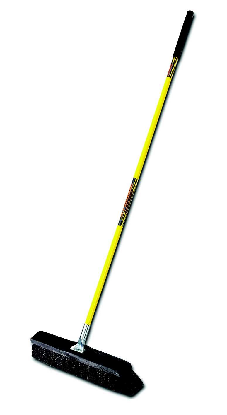 Structron - Støvkost 45cm med glassfiberskaft