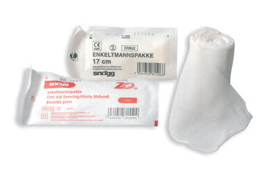Snögg - Enkeltmannspakke steril 12cm