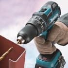 Makita - Borskrutrekker M/Slag 18V 4Ah 2 Bat Lader Makita Dhp480Rmj